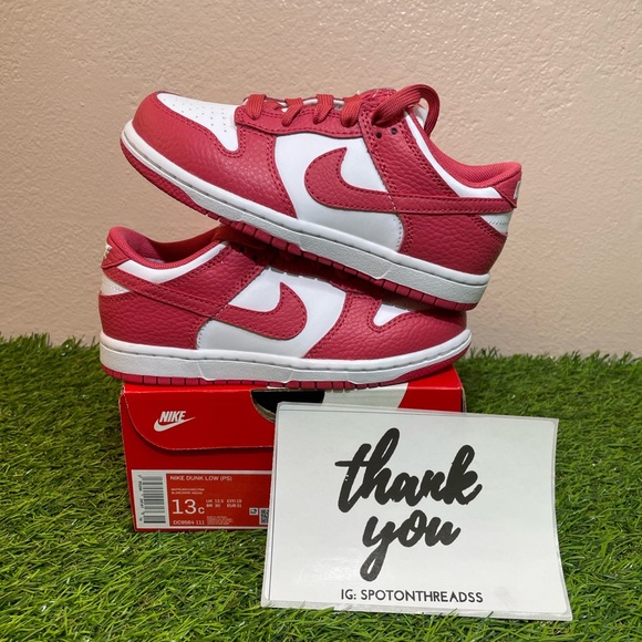 Nike Dunk ‘Archeo’ White Gypsy Rose (Preschool) - Picture 5 of 7